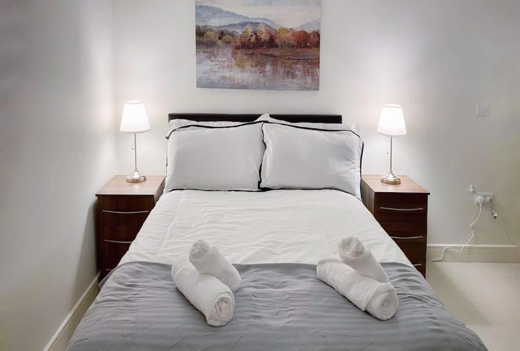 Two Bedroom Luxury Apt With Film Style Swansea Esterno foto