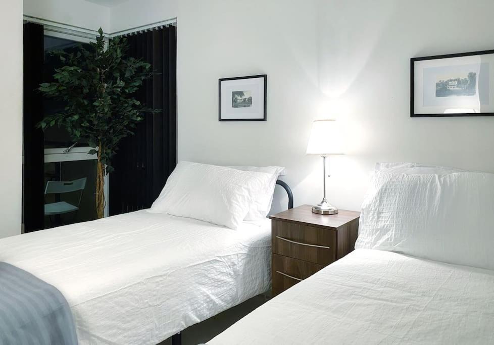 Two Bedroom Luxury Apt With Film Style Swansea Esterno foto